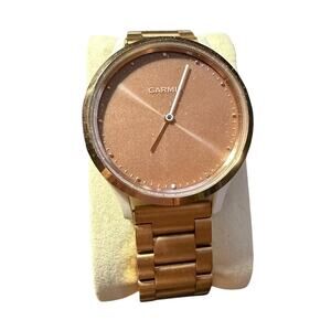 Garmin Vivomove Style Rose Gold Tone Smartwatch Hybrid Activity Tracker Watch